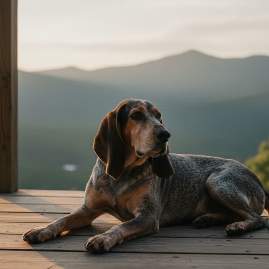 Bluetick Coonhound - Photo 3
